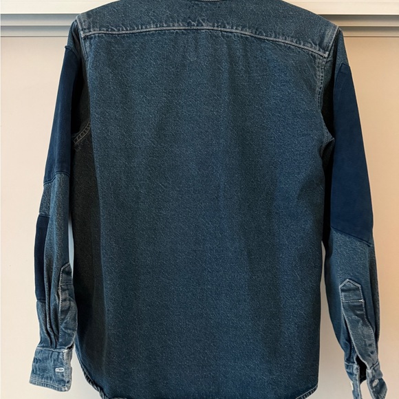 Rudy Jude Adult Denim Chamois Button Down Shirt - Picture 3 of 5